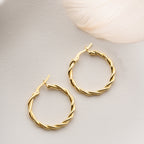 KORDELL GOLD OHRRINGE | 925 SILBER