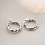MINIMALISTISCHE KORDELL OHRRINGE | 925 SILBER