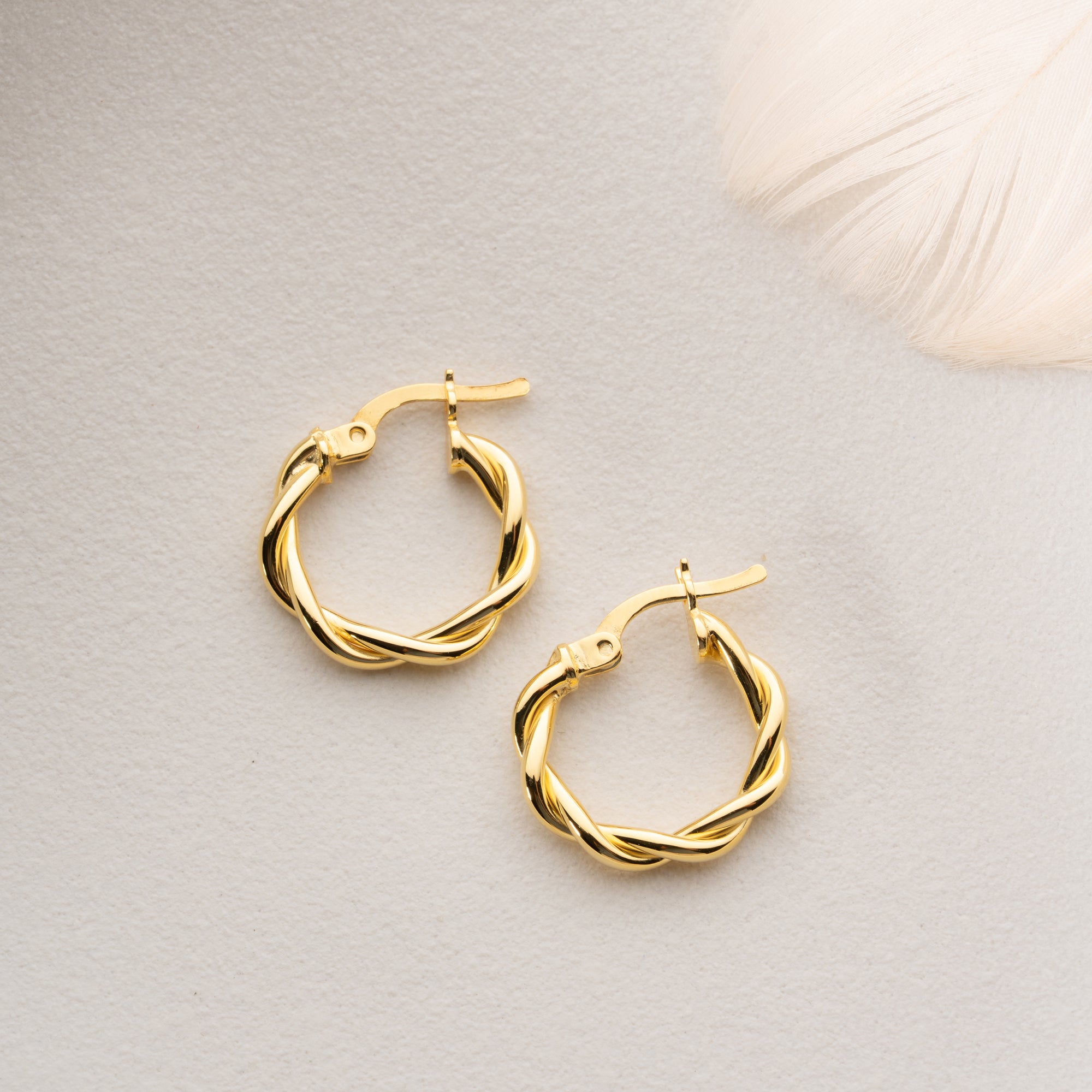 MINIMALISTISCHE KORDELL OHRRINGE | 925 SILBER