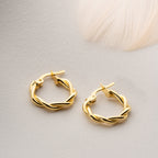 MINIMALISTISCHE KORDELL OHRRINGE | 925 SILBER