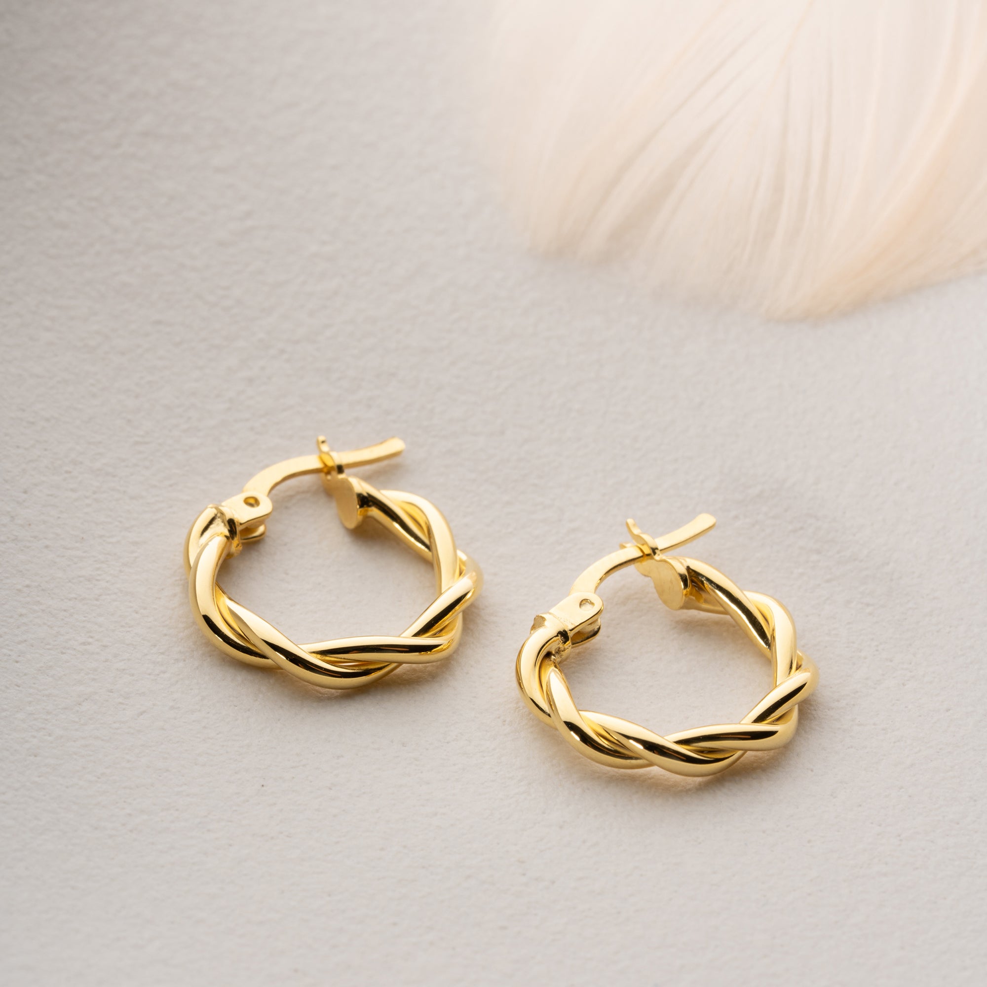 MINIMALISTISCHE KORDELL OHRRINGE | 925 SILBER