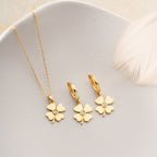HÄNGENDER KLEE SET | 925 SILBER