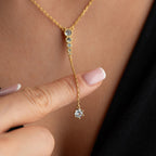 DIAMOND Y HALSKETTE | 925 SILBER