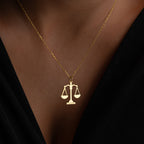 JUSTICE HALSKETTE | 925 SILBER
