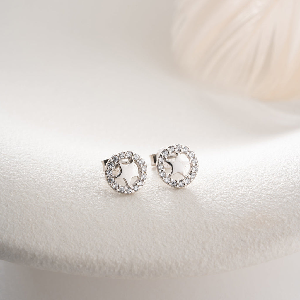 MINI-STERN OHRRINGE | 925 SILBER