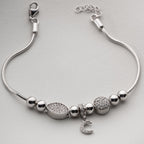 MIT SICHELMOND-CHARM ARMKETTE | 925 SILBER