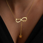 INFINITY BUTTERFLY NAMENSSKETTE | 925 SILBER