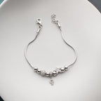 MIT STERN-CHARM MIT STEINEN ARMKETTE | 925 SILBER