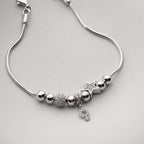 MIT STERN-CHARM MIT STEINEN ARMKETTE | 925 SILBER