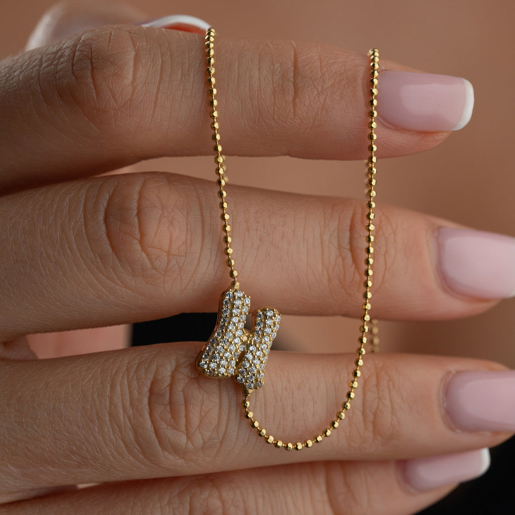 BUBBLE CHAIN HALSKETTE | 925 SILBER