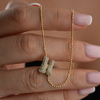 BUBBLE CHAIN HALSKETTE | 925 SILBER