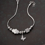 SCHMETTERLINGS-DANGLE-CHARM ARMKETTE | 925 SILBER