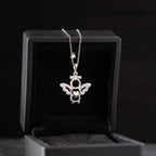ENGEL MIT HERZ SİLBER HALSKETTE | 925 SILBER