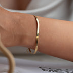 BUCHSTABEN SNAKE ARMKETTE | 925 SILBER