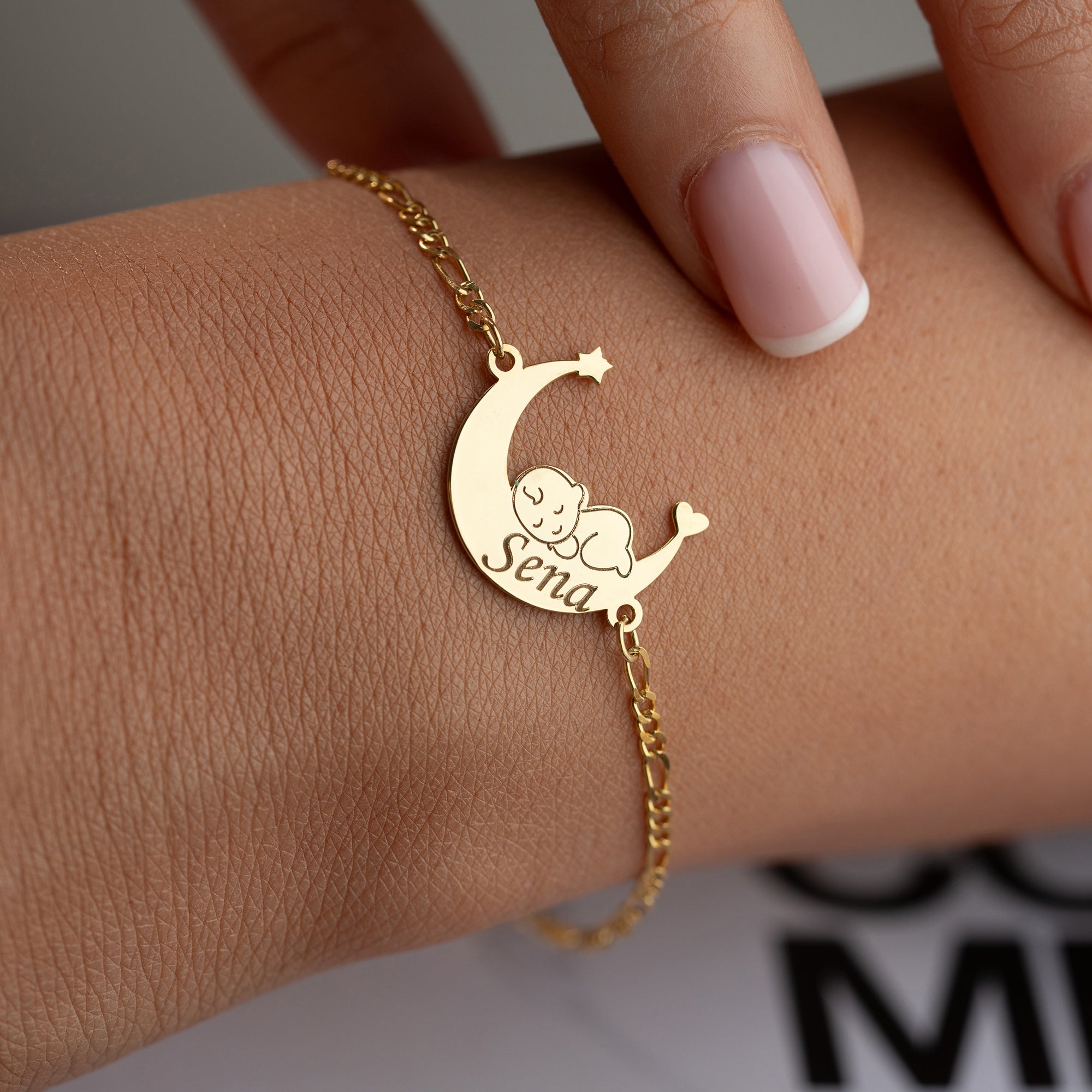 BABY MOON ARMKETTE | 925 SILBER