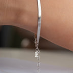 BUCHSTABEN-CHARM ARMKETTE | 925 SILBER