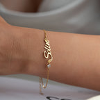GEBURTSSTEIN NAMENS ARMKETTE | 925 SILBER