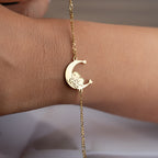 BABY MOON ARMKETTE | 925 SILBER