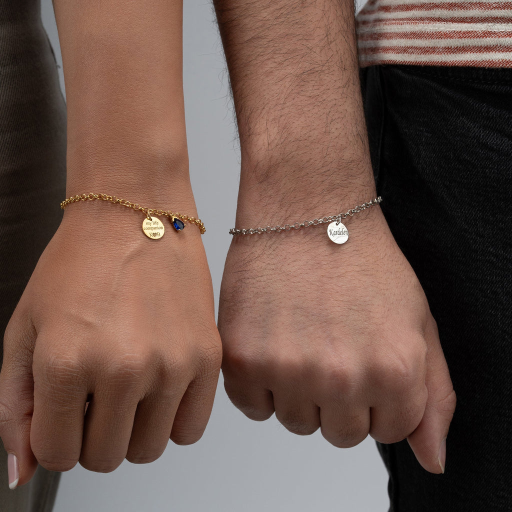 SEELENVERWANDT PAAR  ARMKETTE | 925 SILBER