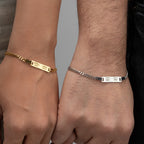 AUGEN-PRINT PAAR-ARMBÄNDER| 925 SILBER