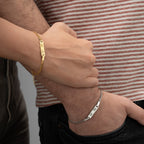 AUGEN-PRINT PAAR-ARMBÄNDER| 925 SILBER