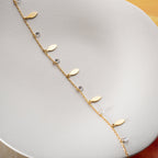 ZENYA FUSSKETTE aus 925 Silber - Eleganter Halskette - AURIME