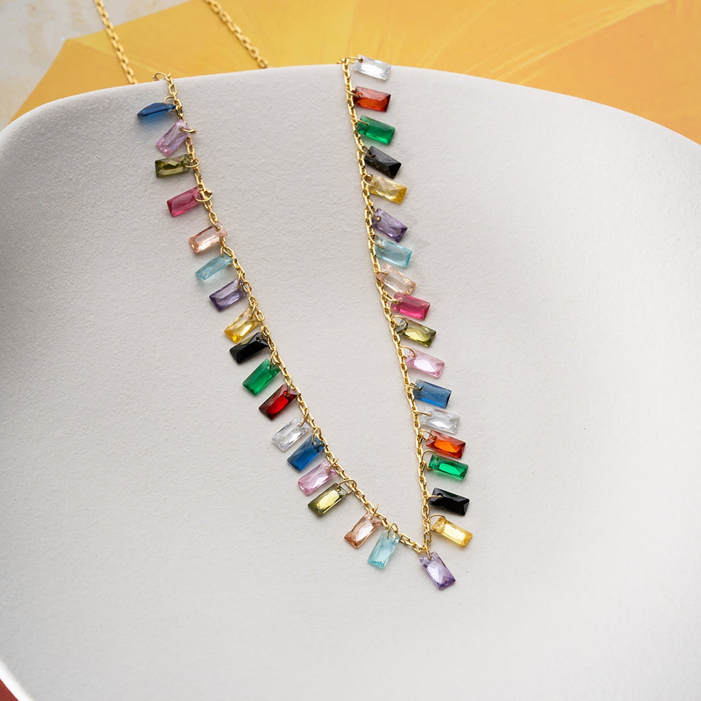 TALYA KETTE aus 925 Silber - Eleganter Halskette - AURIME