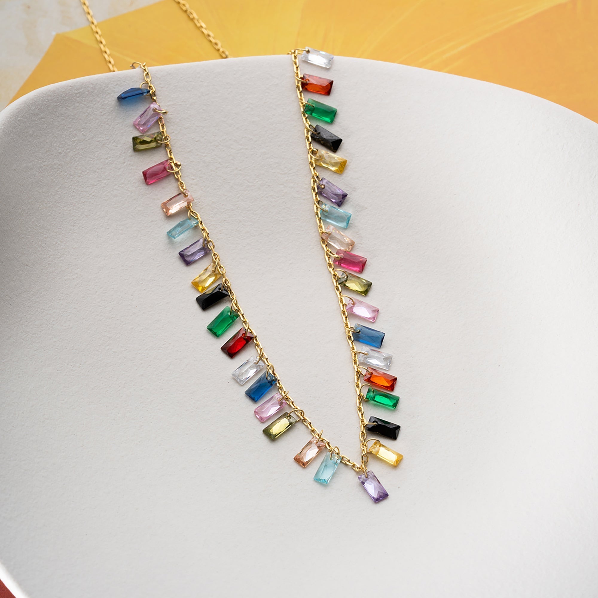 TALYA KETTE aus 925 Silber - Eleganter Halskette - AURIME