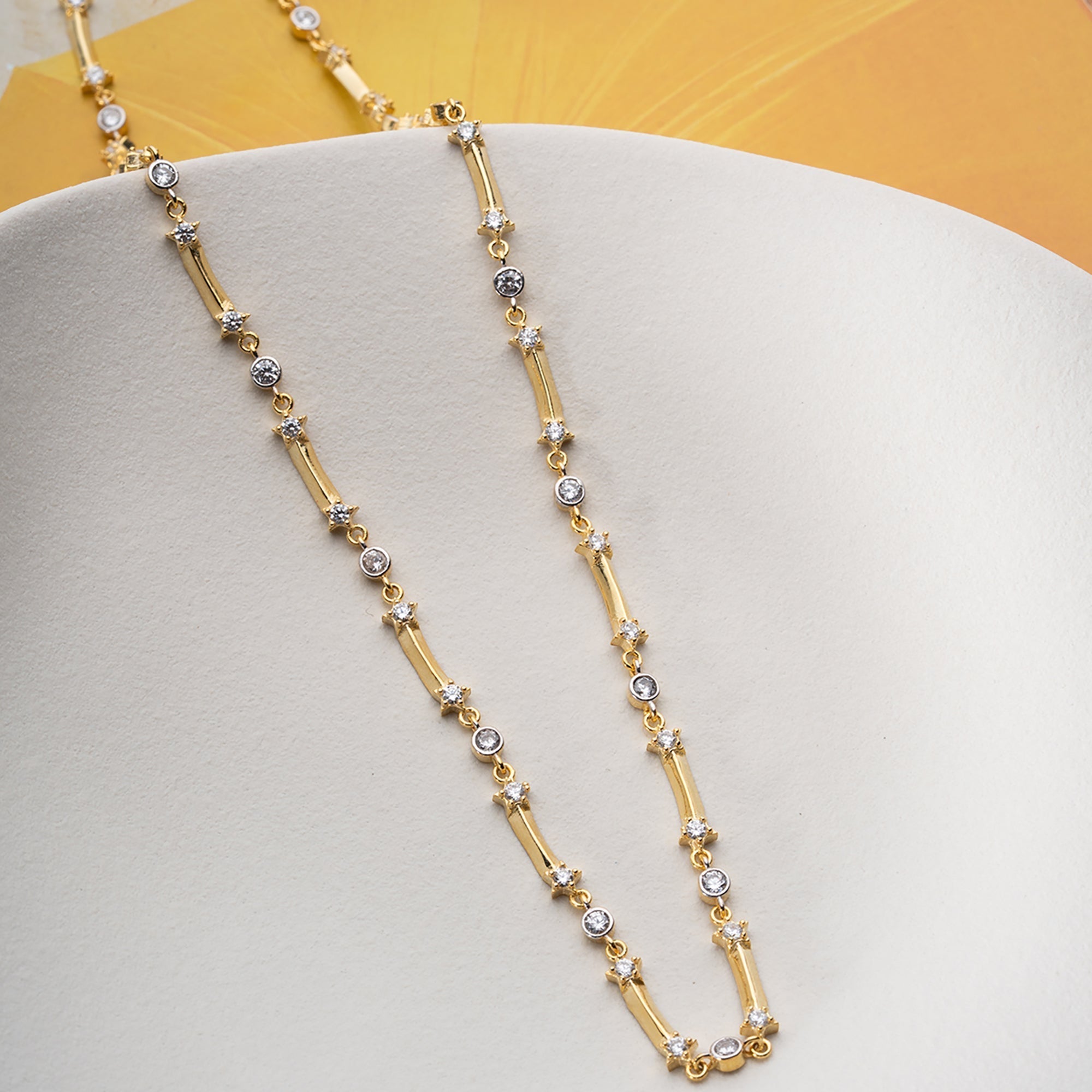 FREDA KETTE aus 925 Silber - Eleganter Halskette - AURIME