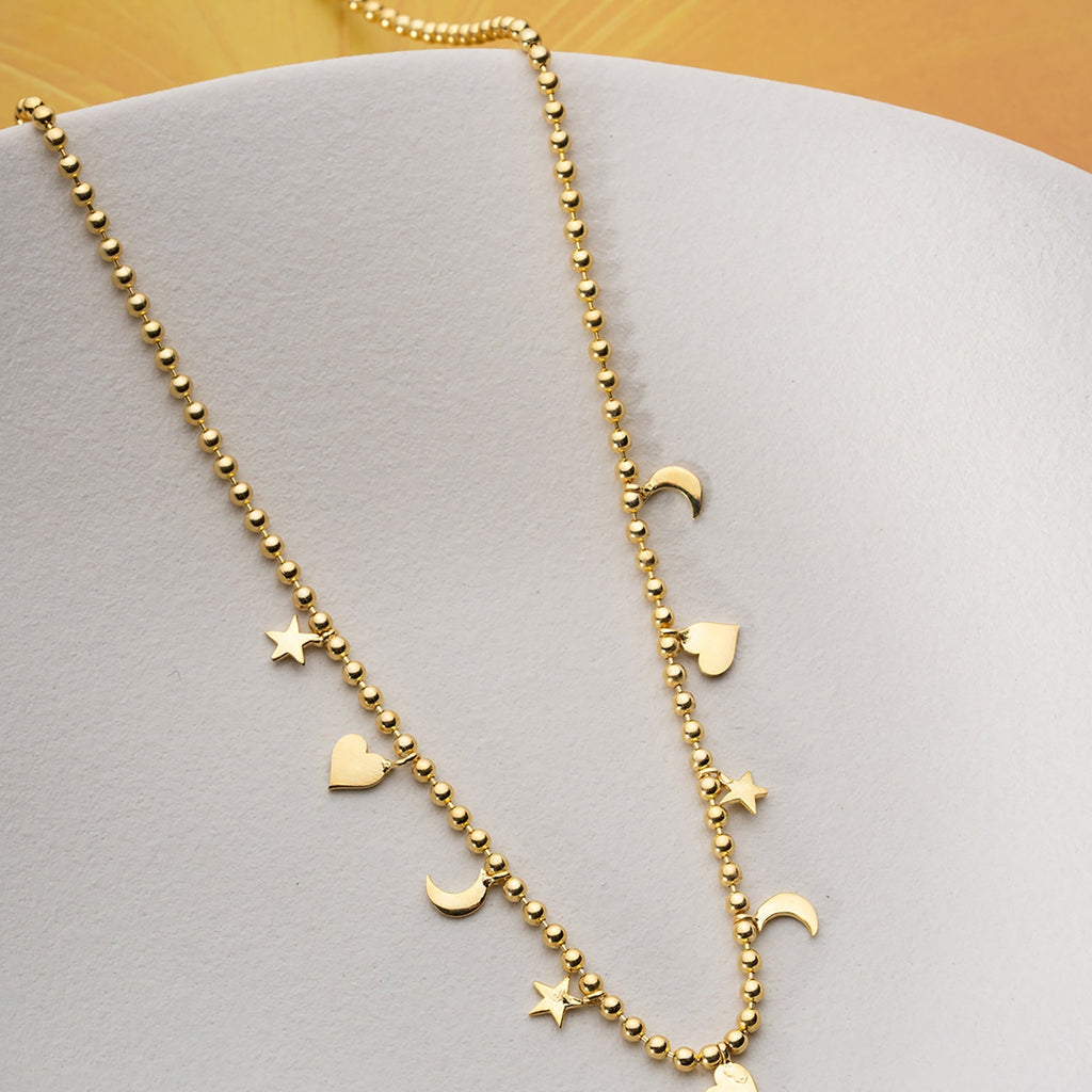 MONASA KETTE aus 925 Silber - Eleganter Halskette - AURIME