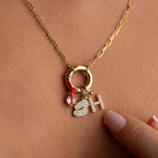 CHARM HELIX HALSKETTE | 925 SILBER
