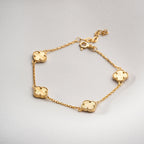 CELEBRTY KLEE ARMKETTE aus 925 Silber - Eleganter Halskette - AURIME