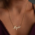 WAVE HERZ NAMENSKETTE | 925 SILBER