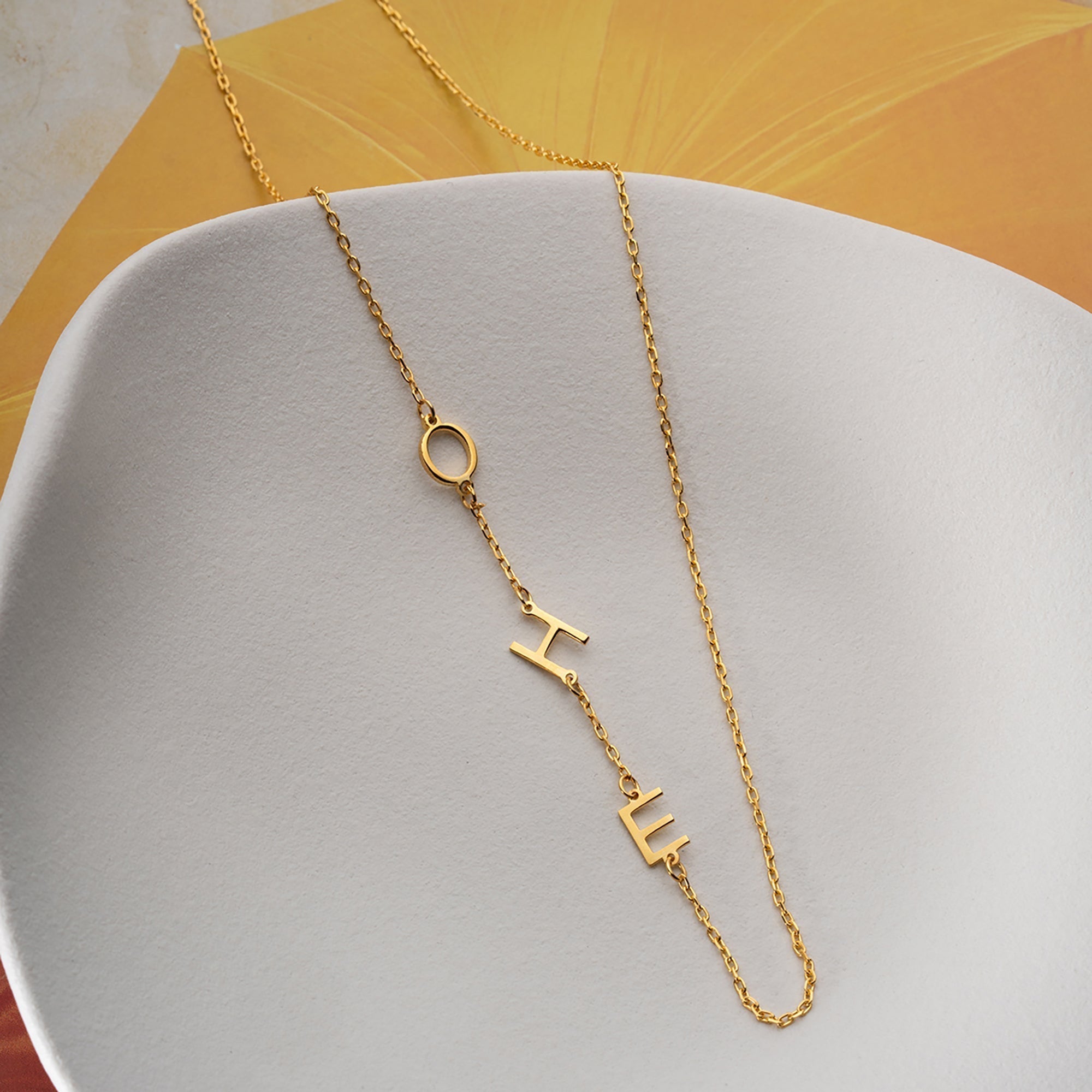 3-LETTER CHAIN ​​| 925 SILVER 