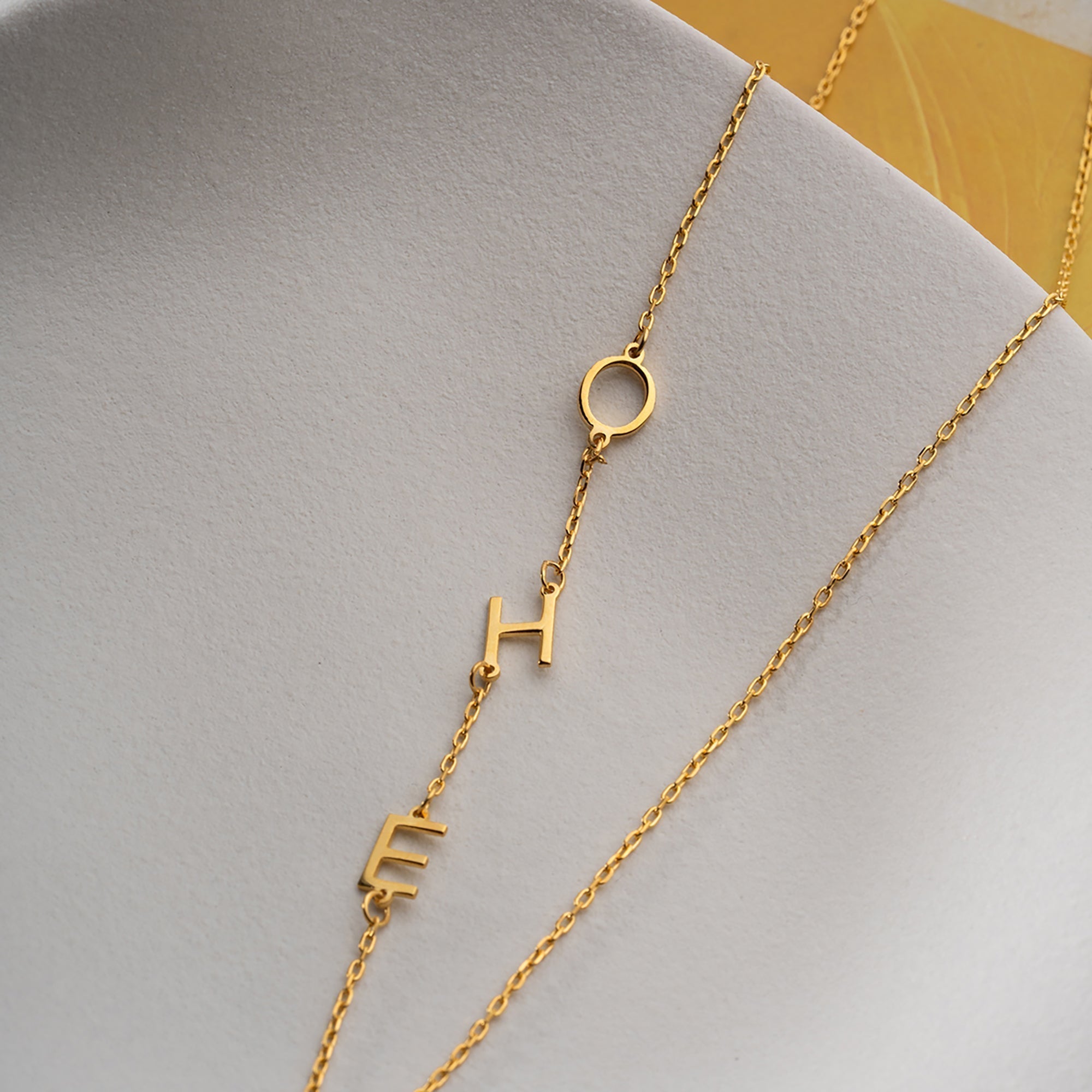 3-LETTER CHAIN ​​| 925 SILVER 