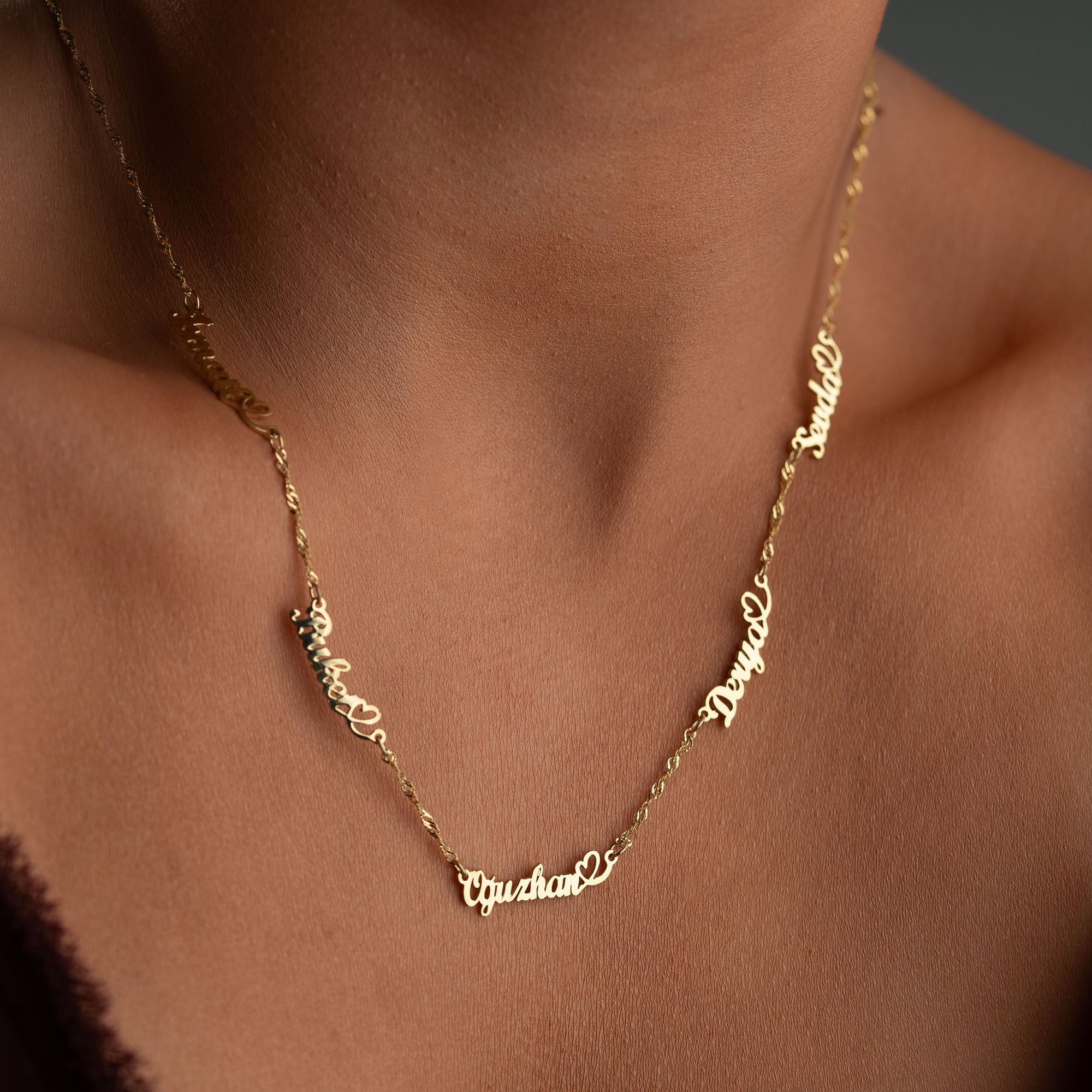 5'ER PRECIOUS NAMENSKETTE | 925 SILBER