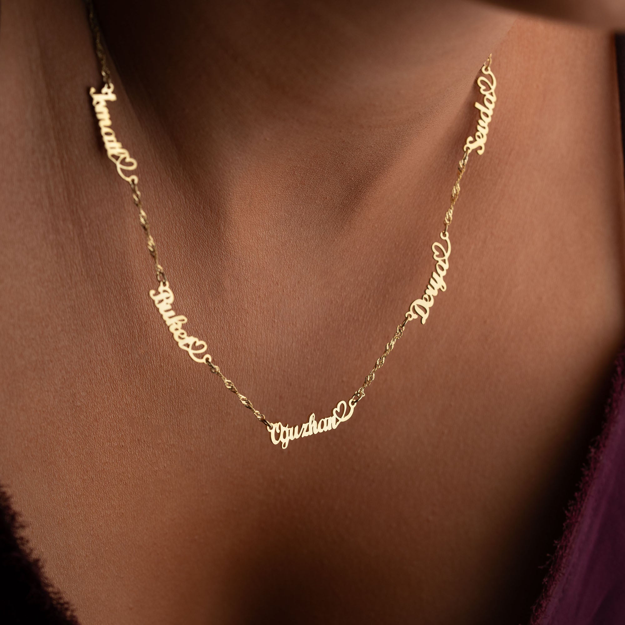 5'ER PRECIOUS NAMENSKETTE | 925 SILBER