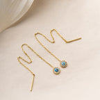 MEE NAZAR OHRRINGE aus 925 Silber - Eleganter Ohrringe - AURIME