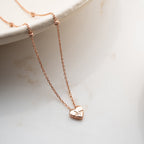 MINI HEART KETTE aus 925 Silber - Eleganter Halskette - AURIME