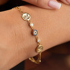 LETTER NAZAR LETTER ARMKETTE | 925 SILBER