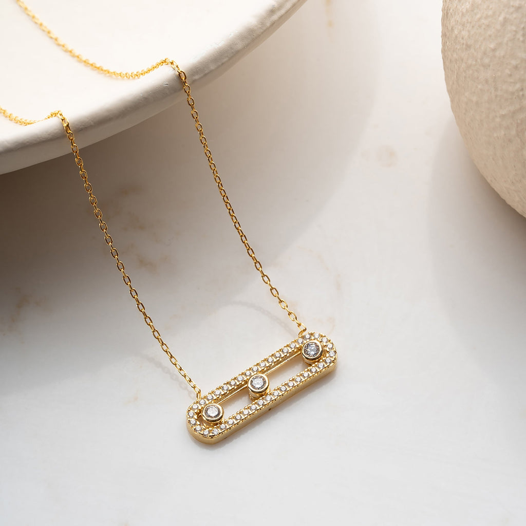 MIRAY KETTE aus 925 Silber - Eleganter Halskette - AURIME