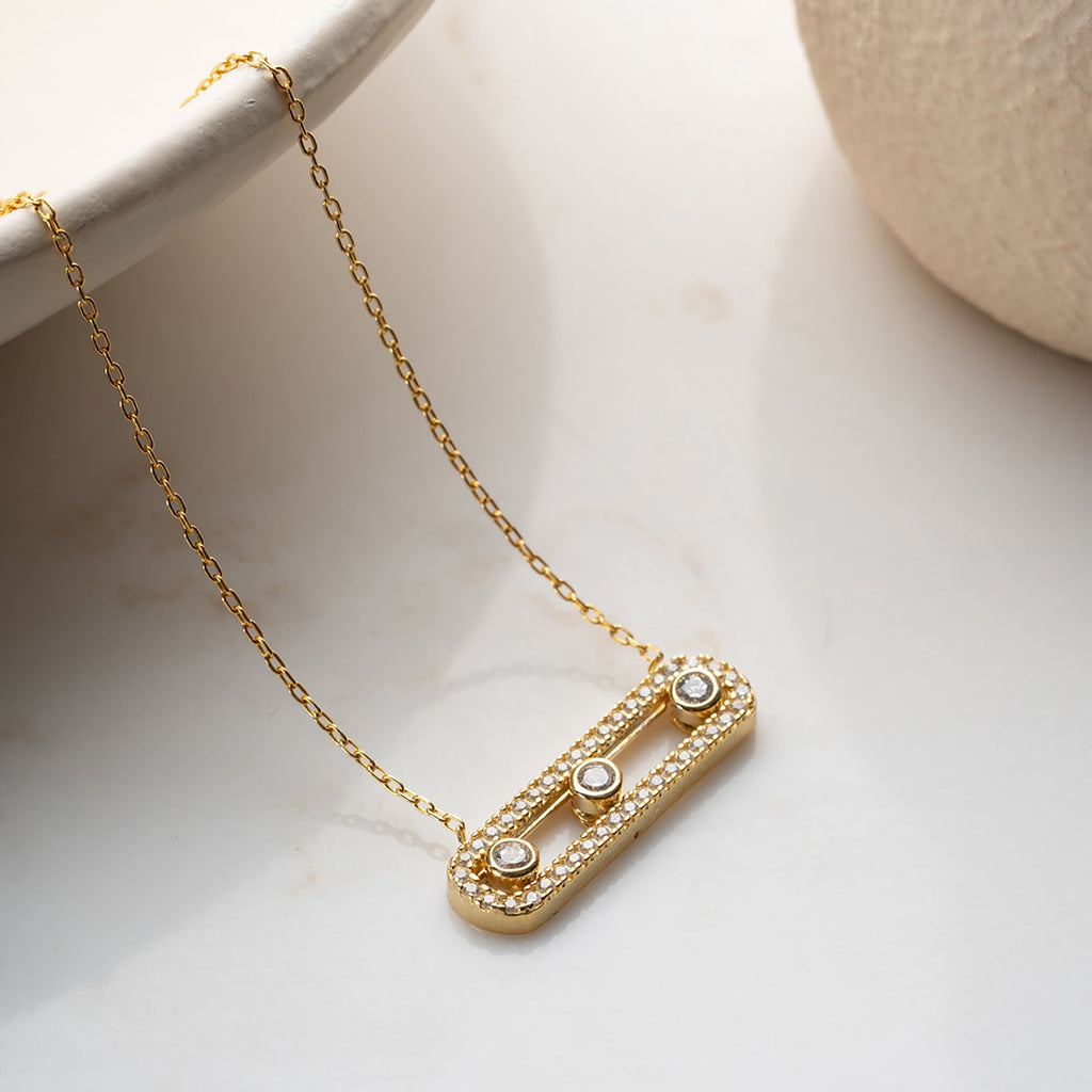 MIRAY KETTE aus 925 Silber - Eleganter Halskette - AURIME