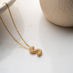 ARIA BUCHSTABEN KETTE aus 925 Silber - Eleganter Halskette - AURIME