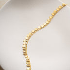 SOLEIL FUSSKETTE aus 925 Silber - Eleganter Halskette - AURIME