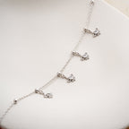 NOVA FUSSKETTE aus 925 Silber - Eleganter Halskette - AURIME