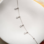 EDEN FUSSKETTE aus 925 Silber - Eleganter Halskette - AURIME