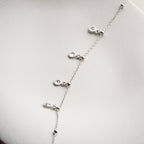 EDEN FUSSKETTE aus 925 Silber - Eleganter Halskette - AURIME