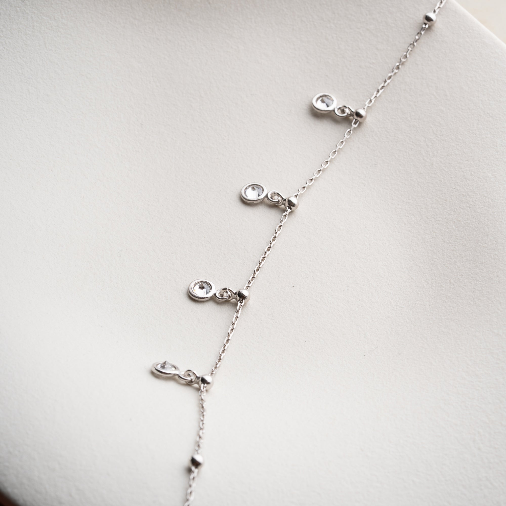 EDEN FUSSKETTE aus 925 Silber - Eleganter Halskette - AURIME
