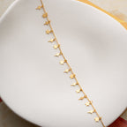 ELARIA FUSSKETTE aus 925 Silber - Eleganter Halskette - AURIME