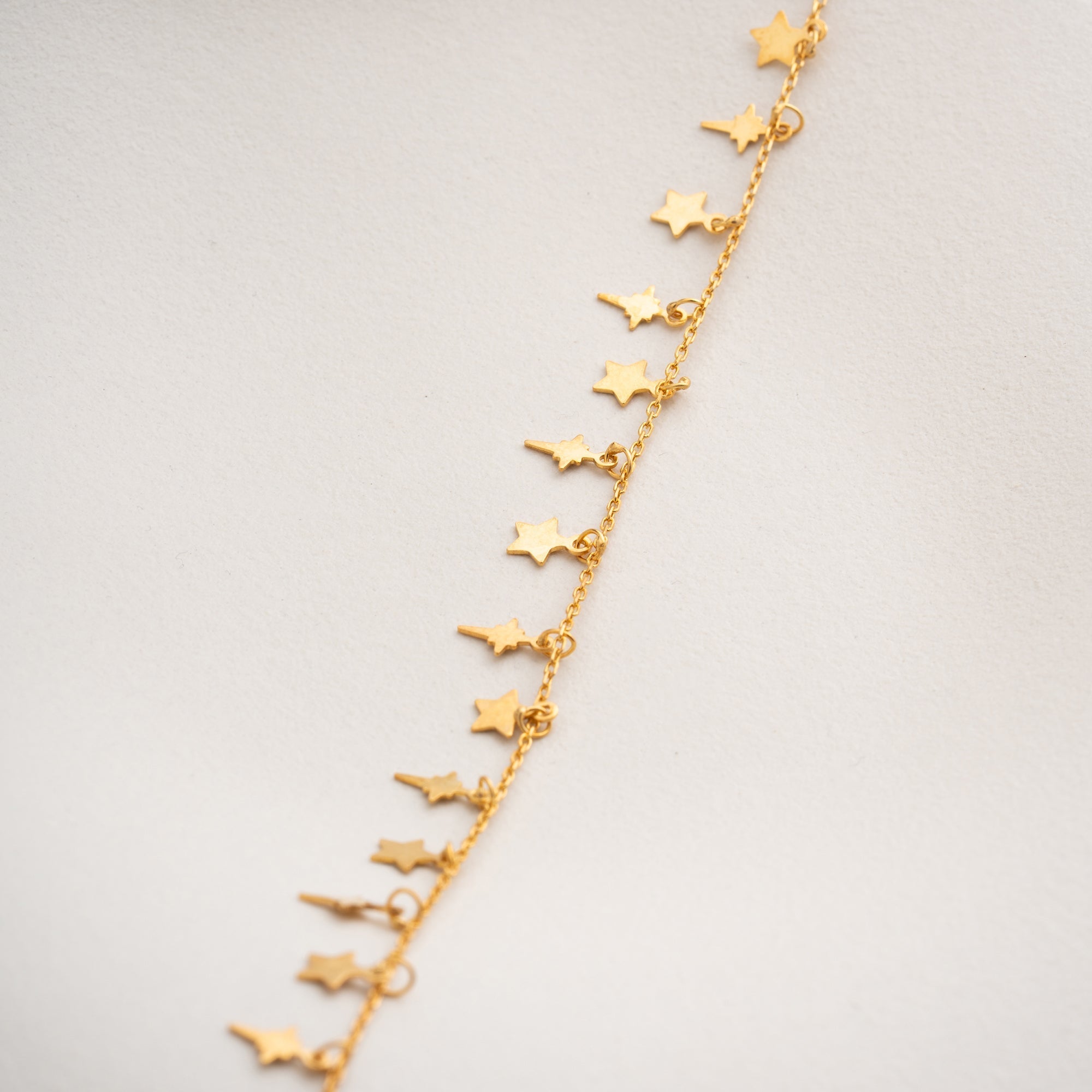 ELARIA FUSSKETTE aus 925 Silber - Eleganter Halskette - AURIME